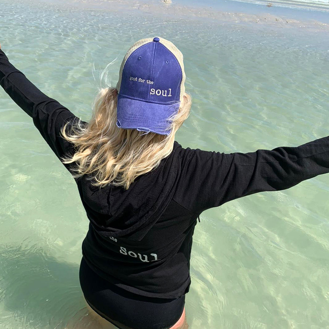 Good for the Soul Zip Up Hoodie