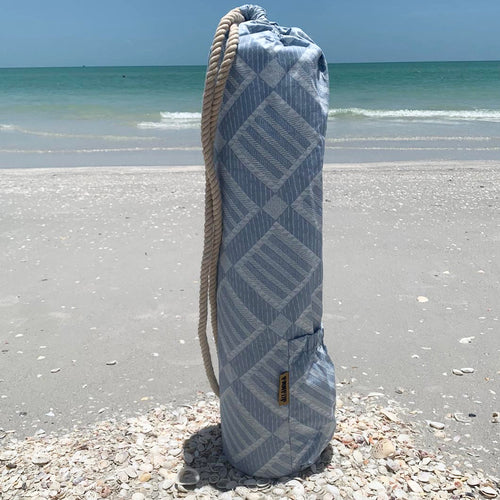 Ocean Aztec Yoga Mat Bag