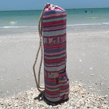 Vibrant Stripes Yoga Mat Bag